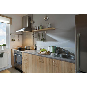 Robinet mitigeur évier + douchette "Mokau"