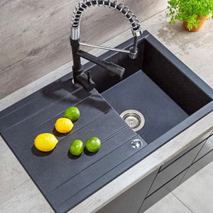 Mitigeur évier pro "Bilbrough" noir