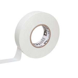 Ruban adhésif isolant 19mm x 33m blanc