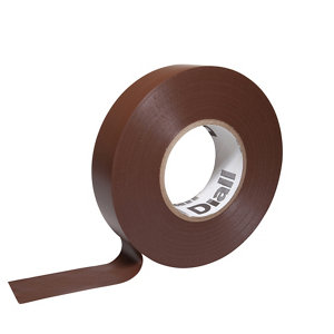 Ruban adhésif isolant 19mm x 33m marron
