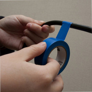 Lot 5 rubans adhésifs isolant 19mm x 33m