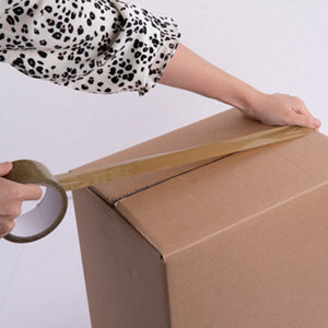 Lot 2 adhésifs pour emballer 50mm x 50m TA104