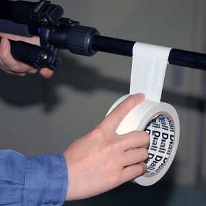 Toile de réparation PVC blanc 50 mm x 25 m