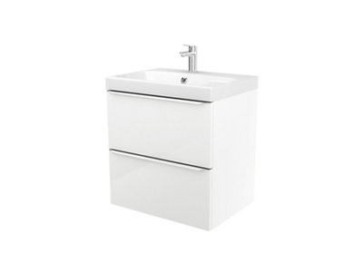 Plan vasque en résine .60 cm GoodHome Mila - vue 2