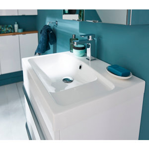 Plan vasque résine "Mila" L. 60,4 X H. 12,4 X P. 45,2 cm