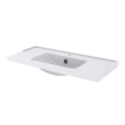 Plan vasque GoodHome Lana 100 cm - vue 2