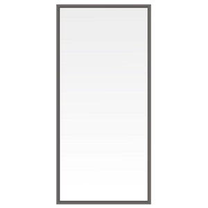 Panneau décoratif acrylique aluminium anthracite "Neva" - H. 88 cm x L. 1,79 m x Ép. 20 mm