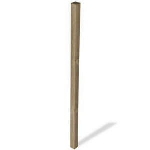 Poteau pin vert autoclave classe 4 "Ombrone" - H. 1 m  Section : 70 mm x 70 mm