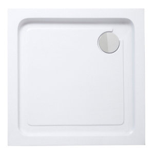 Receveur de douche carré 90 x 90 cm acrylique