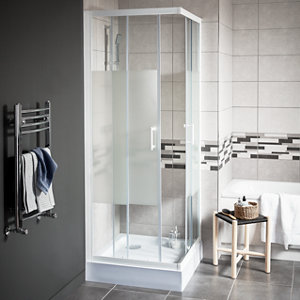 Receveur de douche carré 80 x 80 cm acrylique