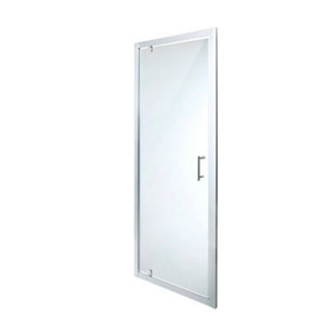 Porte de douche pivotante "Onega" l. 70 cm en verre transparent