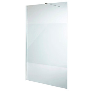 Paroi de douche à l'italienne Walk-In "Onega"  l.120 cm en verre aspect dépoli