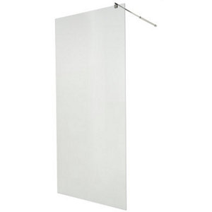 Paroi de douche à l'italienne Walk-In "Onega" l.120 cm en verre transparent