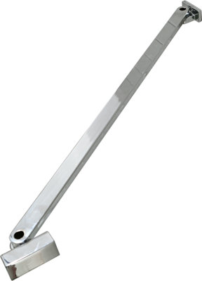 Barre de renfort pour paroi de douche GoodHome Beloya en acier inoxydable .51 2 cm - vue 2