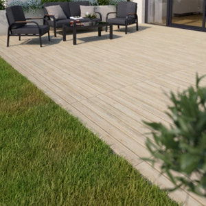 Dalle en bois 100 x 100 cm "Durance"