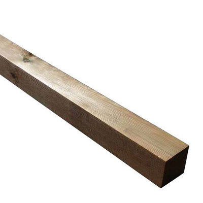 Poteau en bois Blooma h.240 cm - vue 2