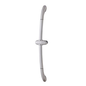 Barre douche chrome diam.30cm courbe
