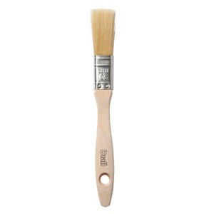 Pinceau plat manche en bois - 20 mm
