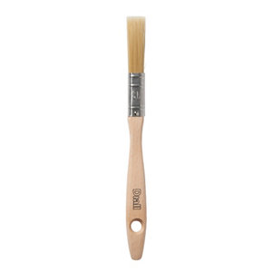 Pinceau plat manche en bois - 13 mm