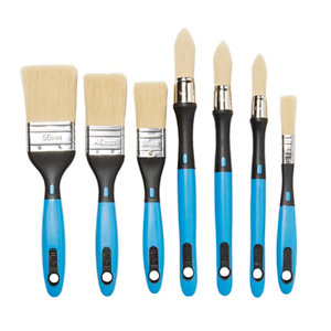 Lot de 7 pinceaux toutes peintures