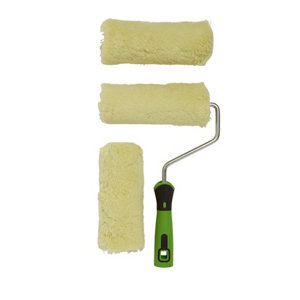 Lot pour peinture façade : 1 rouleau + 2 recharges