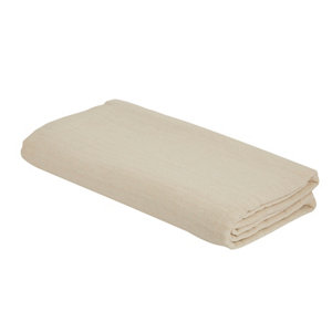 Bâche de protection beige en coton 4 x 3 m