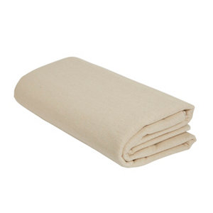 Bâche de protection coton doublure plastique 3,67 x 2,74 m