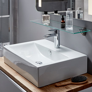 Vasque à poser "Albena" L. 54 x H. 13 x P. 40,5 cm