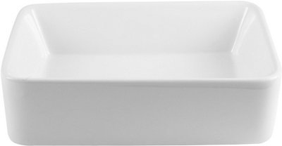 Vasque à poser rectangulaire céramique GoodHome Surma - vue 2
