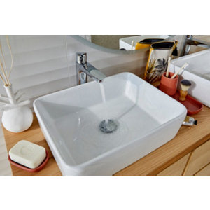 VASQUE À POSER "SURMA" L. 48 X H. 13,2 X P. 38 CM