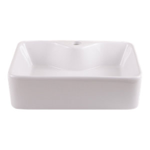 Vasque à poser en céramique blanc Morfa