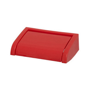 Dérouleur wc "palmi" rouge