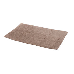 Tapis de bain taupe 50 x 80 cm "Diani" 