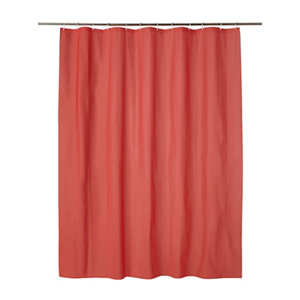 Rideau de douche "Palmi" rouge