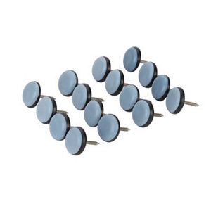 Lot de 16 patins à clouer Ø 19 mm