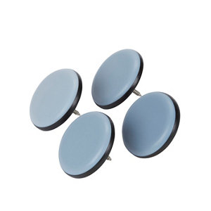 Lot de 4 patins à clouer Ø 25 mm