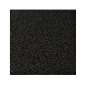Tapis anti-vibration noir mat 60 x 60 cm