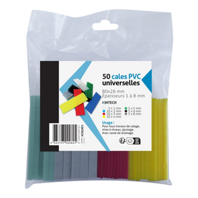 Cales PVC universelles lot de 50 Acbat - vue 2