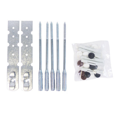 Kit de fixation pour pose en rénovation de fenêtre et porte fenêtre pvc - vue 2