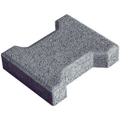 Pavé De Jardin Gris - 16,5 X 19,8 X 4,5 Cm