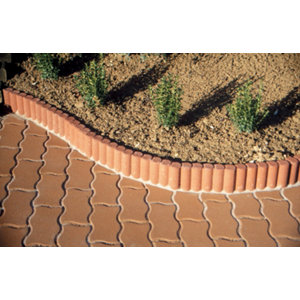 BORDURE RONDIN OCRE 20X50X6