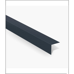 Cornières grises 7040/7016 75 x 75 mm