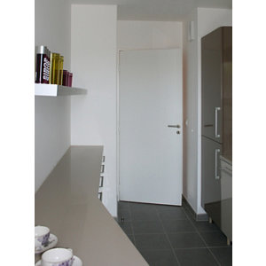 Bloc-porte prépeint huisserie pro - L. 73 cm