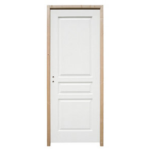 Bloc-porte 3 panneaux prépeint "Ordesa" - l. 73 cm
