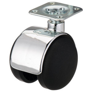 ROULETTE PIVOTANTE 40 KG  Diam. 50 mm 