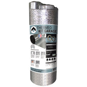 Isolant mince Kit porte de garage (bulle + adhesif) thermo réflecteur 0,6 x 10m, EP. 4 mm - THERMEO