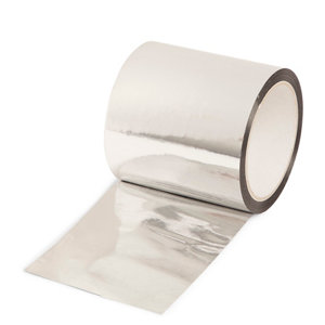 Rouleau adhésif métallisé - l. 100 mm x L. 50 m