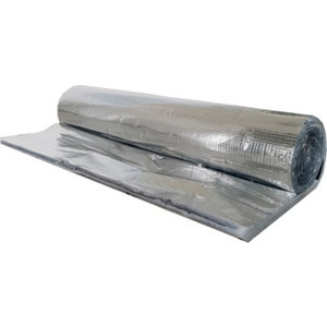 Isolant mince thermo-réflecteur  15 composants 150 cm x 1000 cm ép. 25 mm pour toitures et murs