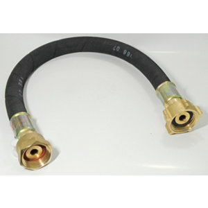 Flexible haute pression Butane/Propane en caoutchouc - 35 cm