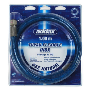 Tuyau de gaz sans date de remplacement - L. 1 m